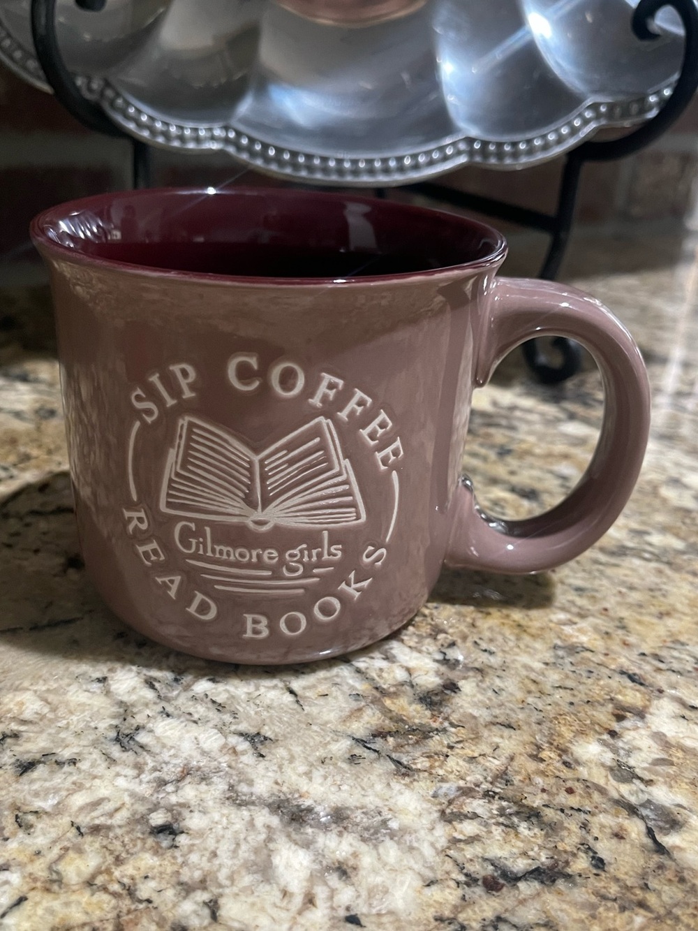 Gilmore Girls 3d SIP COFFEE, READ BOOKS double sided mug - Brand New